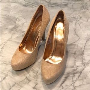 BCBG Nude Heels